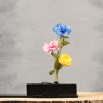 Kunst bloemen gekleurd | Dining Deco