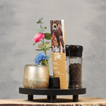 Smaakvolle tafelplanken met kaarthouder | Dining Deco