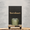 Tafeldecoratie theelichthouder met onderzetter | Dining deco