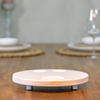 Horeca tafelplank wit rond groot | Dining Deco