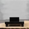 Tafelplank Zwart 15x12cm met klem