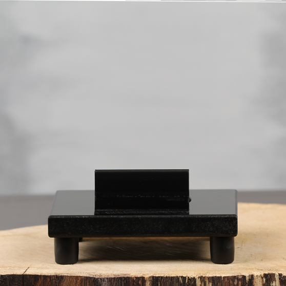 Tafelplank Zwart 15x12cm met klem