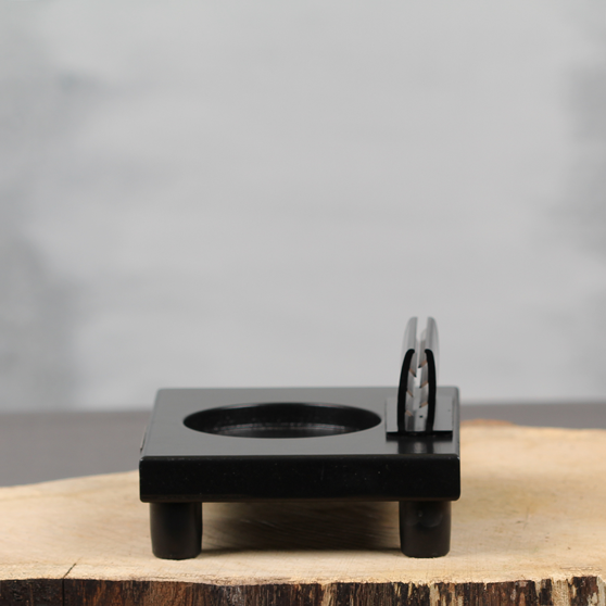 Tafelplank Zwart 15x12cm met klem