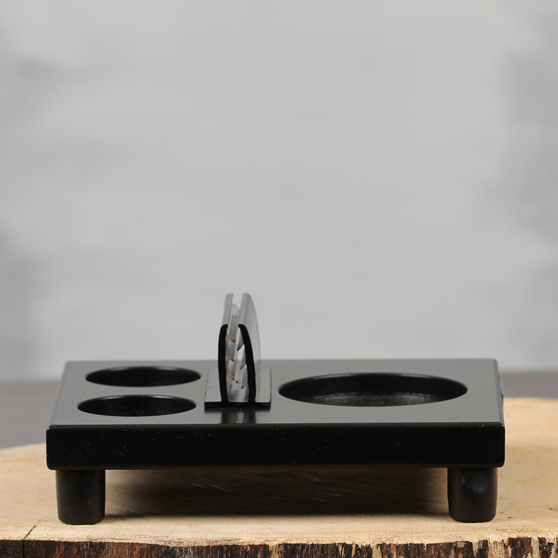 Tafelstandaard compact met kaartklem | Dining Deco