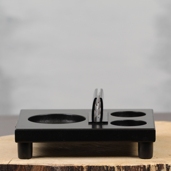 Compacte tafelstandaard met kaartklem | Dining Deco
