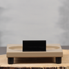 Compacte tafel planken met kaartklem | Dining Deco