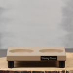 Kleine horeca tafel plankjes | Dining Deco