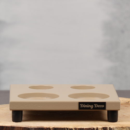 Compacte tafelstandaard met uitsparingen | Dining Deco