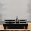 Compacte tafelplankjes met kaartklem voor kleine horeca tafels | Dining Deco