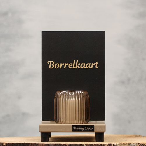 Horeca tafelbuddy met kaarthouder | Dining Deco