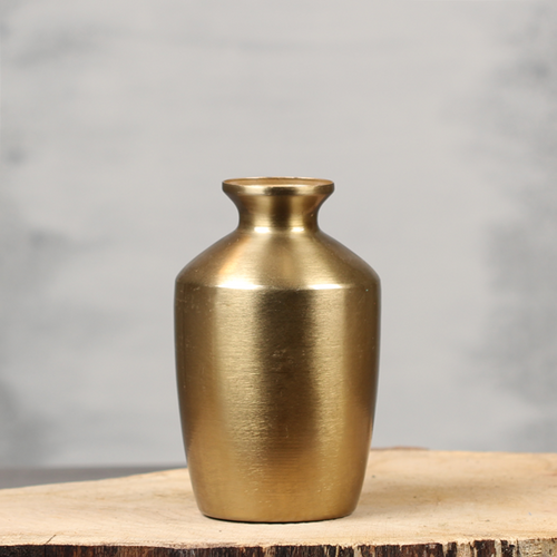 Goudkleurige vaas L | Dining Deco