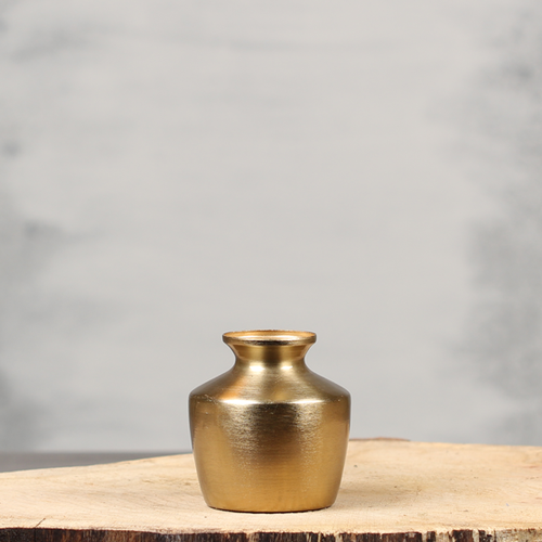 Goudkleurig vaasje S | Dining Deco
