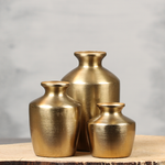Set goudkleurige vaasjes | Dining Deco